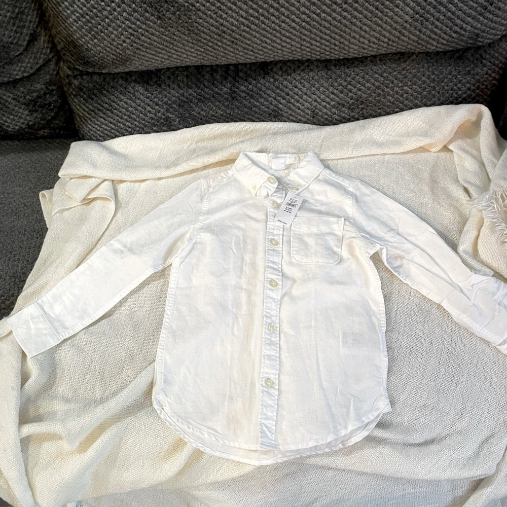 Gap linen shirt kid size 5 years